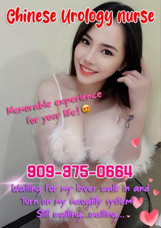 Real Chinese nurse on holiday in America 909-375-0664